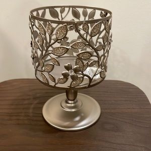 New Bath and Bodyworks candle holder for three wick candles.